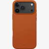 Θήκη iPhone 17 Pro Max Uniq Lino MagClick Ανθεκτική Premium Σιλικόνης με MagSafe - Sunset Orange (UNIQ-IP6.9P(2025)-LINOMSORG)