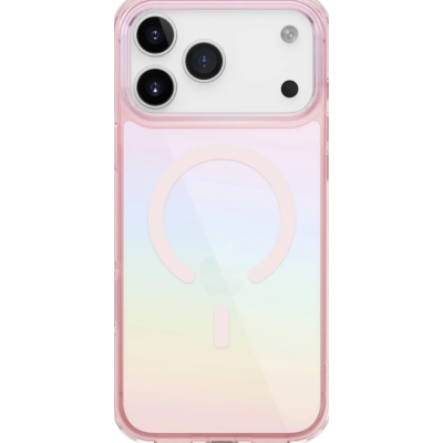 Θήκη iPhone 17 Pro Max Uniq Iridescia Ανθεκτική & Ιριδίζουσα με MagSafe - Pink Prism (UNIQ-IP6.9P(2025)-IRDMPPRS)