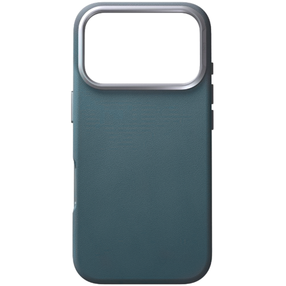 Θήκη iPhone 17 Pro Uniq Lyden Ανθεκτική με MagSafe από Premium Vegan Δέρμα & Μεταλλικό Πλαίσιο Κάμερας - Ash Blue (UNIQ-IP6.3P(2025)-LYDMABLU)