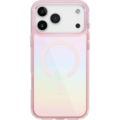 Θήκη iPhone 17 Pro Uniq Iridescia Ανθεκτική & Ιριδίζουσα με MagSafe - Pink Prism (UNIQ-IP6.3P(2025)-IRDMPPRS)