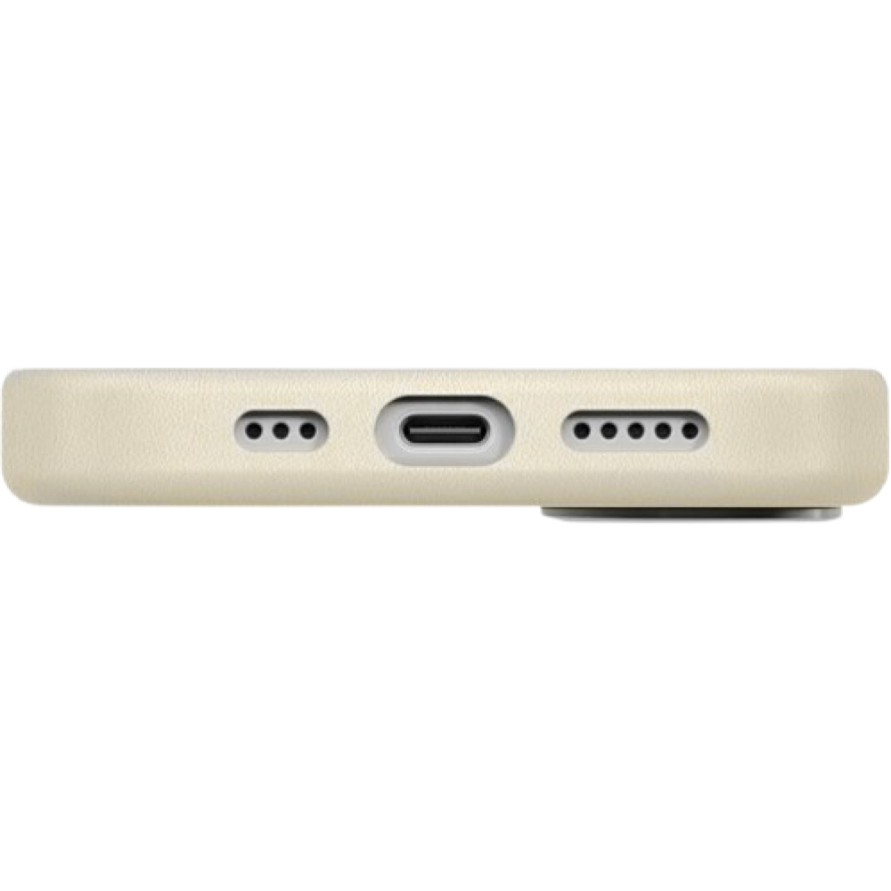 Θήκη iPhone 17 Uniq Lyden Ανθεκτική με MagSafe από Premium Vegan Δέρμα & Μεταλλικό Πλαίσιο Κάμερας - Clay (UNIQ-IP6.3(2025)-LYDMCLAY)