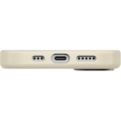 Θήκη iPhone 17 Uniq Lyden Ανθεκτική με MagSafe από Premium Vegan Δέρμα & Μεταλλικό Πλαίσιο Κάμερας - Clay (UNIQ-IP6.3(2025)-LYDMCLAY)