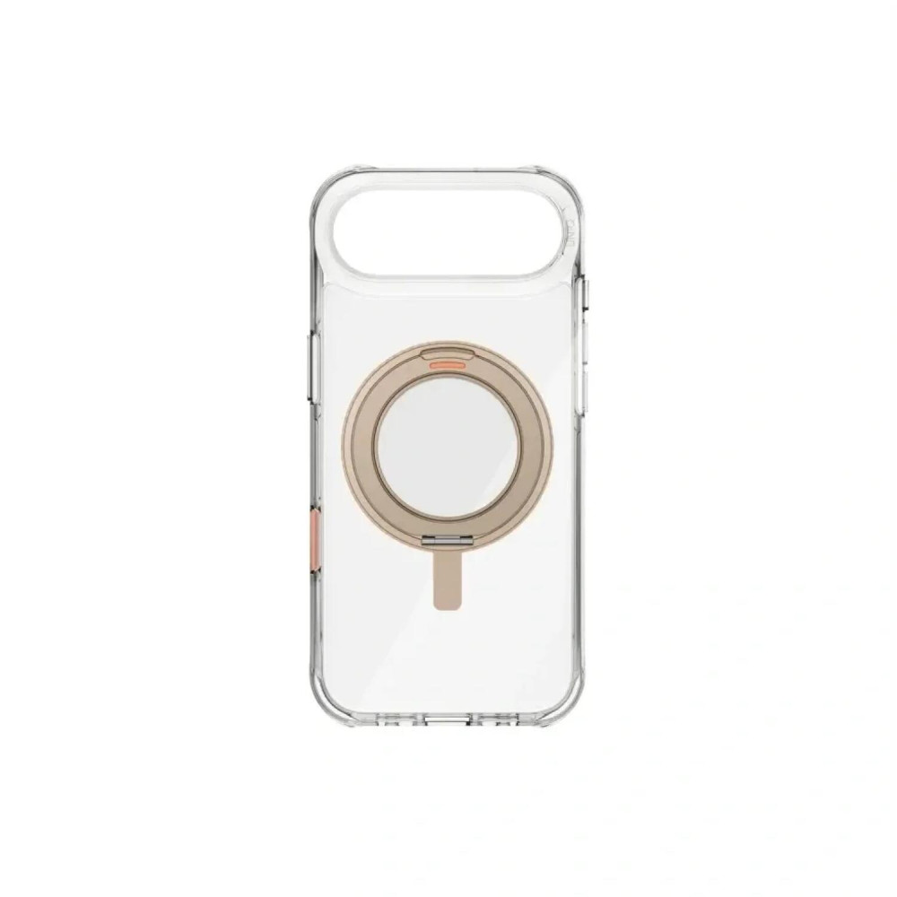 Θήκη iPhone Air Uniq Swivix Ανθεκτική Διάφανη με MagSafe & Περιστρεφόμενο KickStand - Taupe Gold (UNIQ-IP6.6(2025)-SWVTGLD)