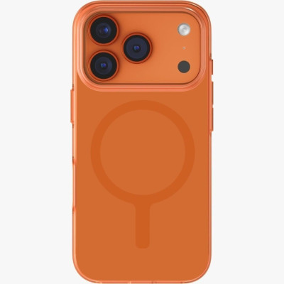 Θήκη iPhone 17 Pro Uniq Clario Ανθεκτική Eco-Friendly με MagSafe - Volt Orange (UNIQ-IP6.3P(2025)-CLARMVORG)