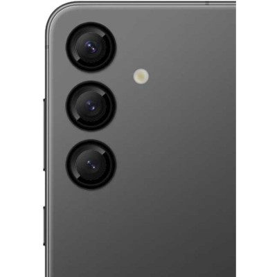 Tempered Glass Samsung Galaxy S25 FE Spacecase Camera Ring Αντιχαρακτικό Γυαλί Προστασίας για Φακό Κάμερας με Πλαίσιο Αλουμινίου - Black (5905719132613)