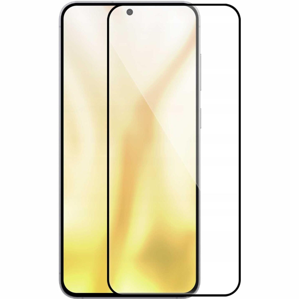 Tempered Glass Samsung Galaxy S25 FE Spacecase Full Cover Glass Full Face Αντιχαρακτικό Γυαλί Προστασίας Οθόνης - Black (5905719132606)