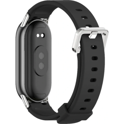 Λουράκι Xiaomi Smart Band 10 / 10 NFC / 9 / 9 NFC / 8 / 8 NFC Tech-Protect Iconband Classic Σιλικόνης - Black (5906302331376)