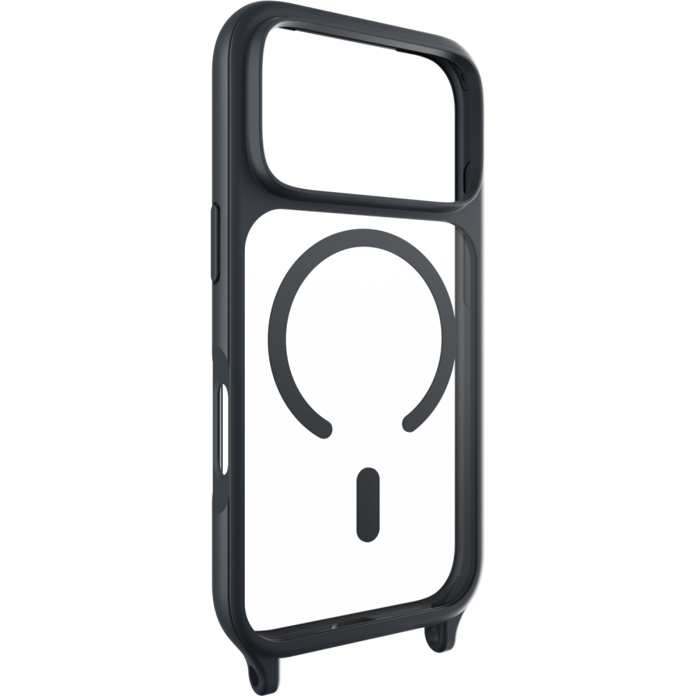 Θήκη iPhone 17 Pro MagEasy Roam M Ανθεκτική Διάφανη με MagSafe & Αποσπώμενο Λουράκι Λαιμού - Midnight / Riverside Blue (MPH17P165MR25)