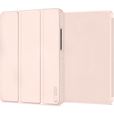 Θήκη Samsung Galaxy Tab A11 / A9 8.7" X133 / X135 / X110 / X115 Tech-Protect SC Pen Smartcase Flip με Υποδοχή για Γραφίδα - Pink (5906302334971)