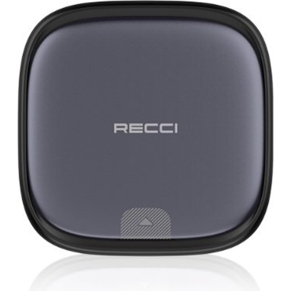 Καλώδιο Type-C Recci Retractable Πτυσσόμενο RS36T 4 in 1 Φόρτισης & Μεταφοράς Δεδομένων με KickStand σε Type-C / Lightning / USB-A / MicroUSB 65W 100cm - Black (6955482531501)