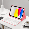 Θήκη iPad (A16) 11th Gen. 2025 11" / 10th Gen. 2022 10.9" Tech-Protect SC Pen Smartcase με Υποδοχή για Apple Pencil & Πληκτρολόγιο Bluetooth - Magenta (5906302335251)