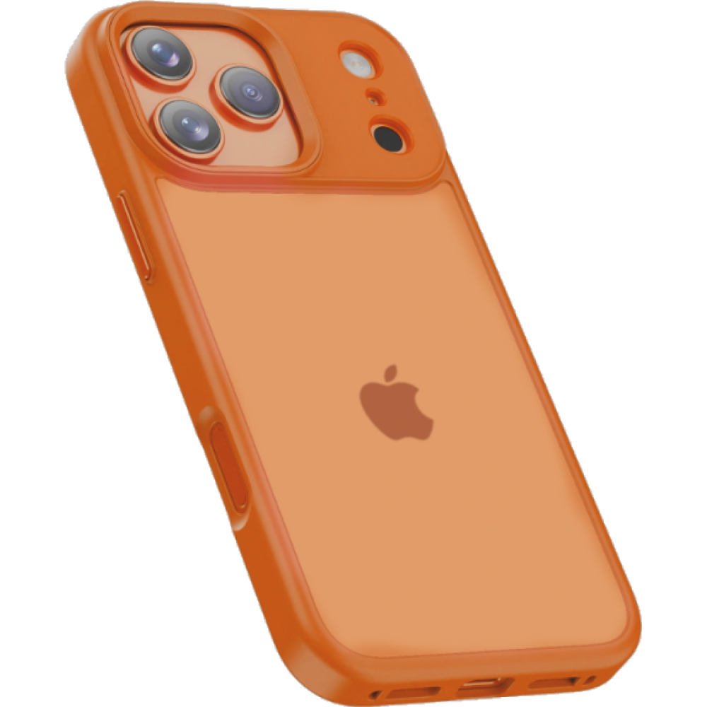 Θήκη iPhone 17 Pro Tech-Protect MagMat Σκληρή Ημιδιάφανη - Matte Cosmic Orange (5906302333967)