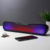 Ηχείο The Source RED5 Wireless Flame Speaker TWS Ασύρματο Φορητό Bluetooth με LED RGB Πολύχρωμο Εφέ Φλόγας - Black (5056327920656)