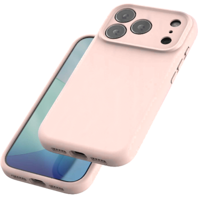 Θήκη iPhone 17 Pro Max Spacecase Silicone Mag Case Σιλικόνης με MagSafe - Baby Pink (5905719132200)