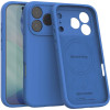 Θήκη iPhone 17 Pro Max Spacecase Silicone Mag Case Σιλικόνης με MagSafe - Blue (5905719132231)