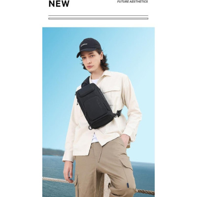 Ανδρικό Τσαντάκι Bange 7565 Ώμου / Χιαστί Crossbody 6.5L - Black