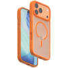 Θήκη iPhone 17 Pro Max Spacecase Fusion Mag Ημιδιάφανη Σκληρή με MagSafe - Orange (5905719138134)