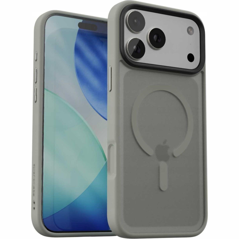 Θήκη iPhone 17 Pro Max Spacecase Fusion Mag Ημιδιάφανη Σκληρή με MagSafe - Gray (5905719138165)