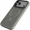 Θήκη iPhone 17 Pro Max Spacecase Fusion Mag Ημιδιάφανη Σκληρή με MagSafe - Gray (5905719138165)