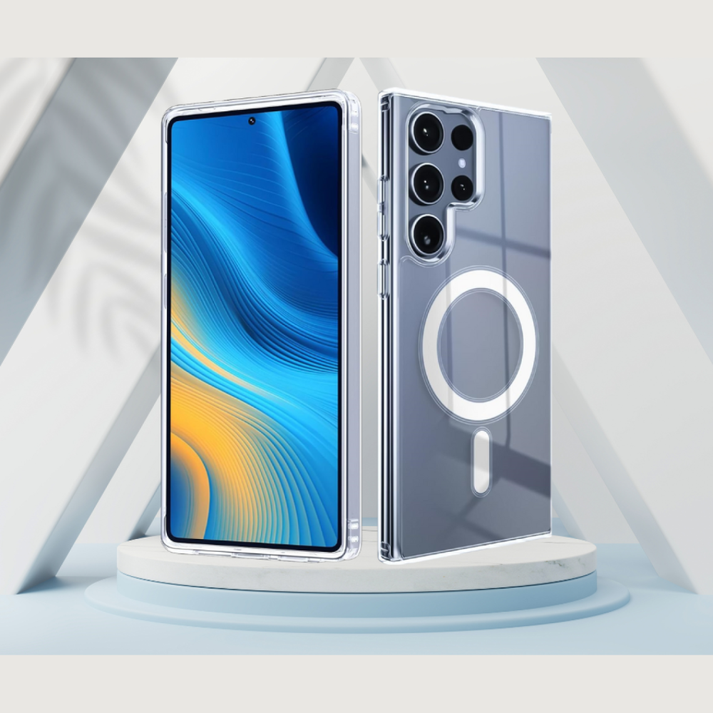 Θήκη Samsung Galaxy S25 Ultra Bodycell Clear Case Διάφανη Σκληρή με MagSafe - Clear (5206015083648)