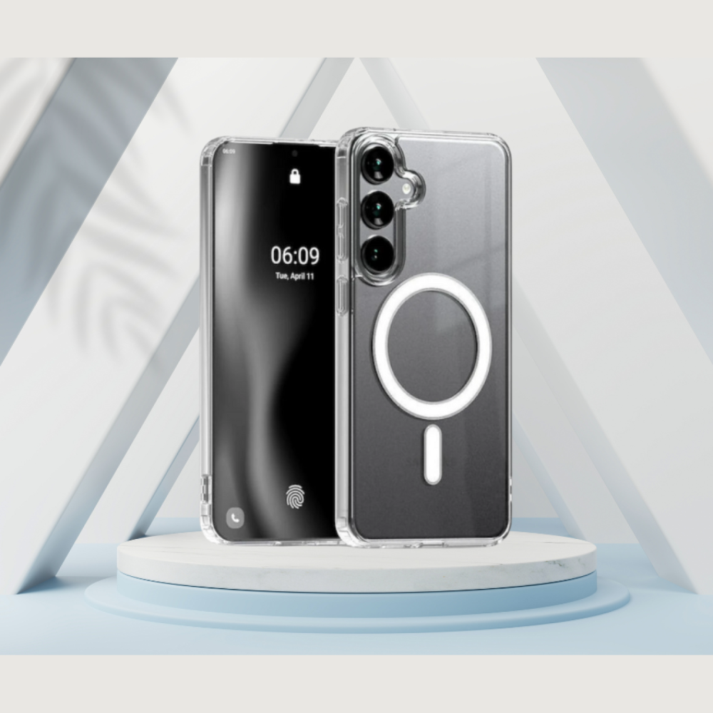 Θήκη Samsung Galaxy S24 Plus Bodycell Clear Case Διάφανη Σκληρή με MagSafe - Clear (5206015083594)