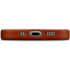 Θήκη iPhone 16 Pro Max iCarer Leather Back Case Δερμάτινη με MagSafe - Retro Brown (WMI16240704-SN)