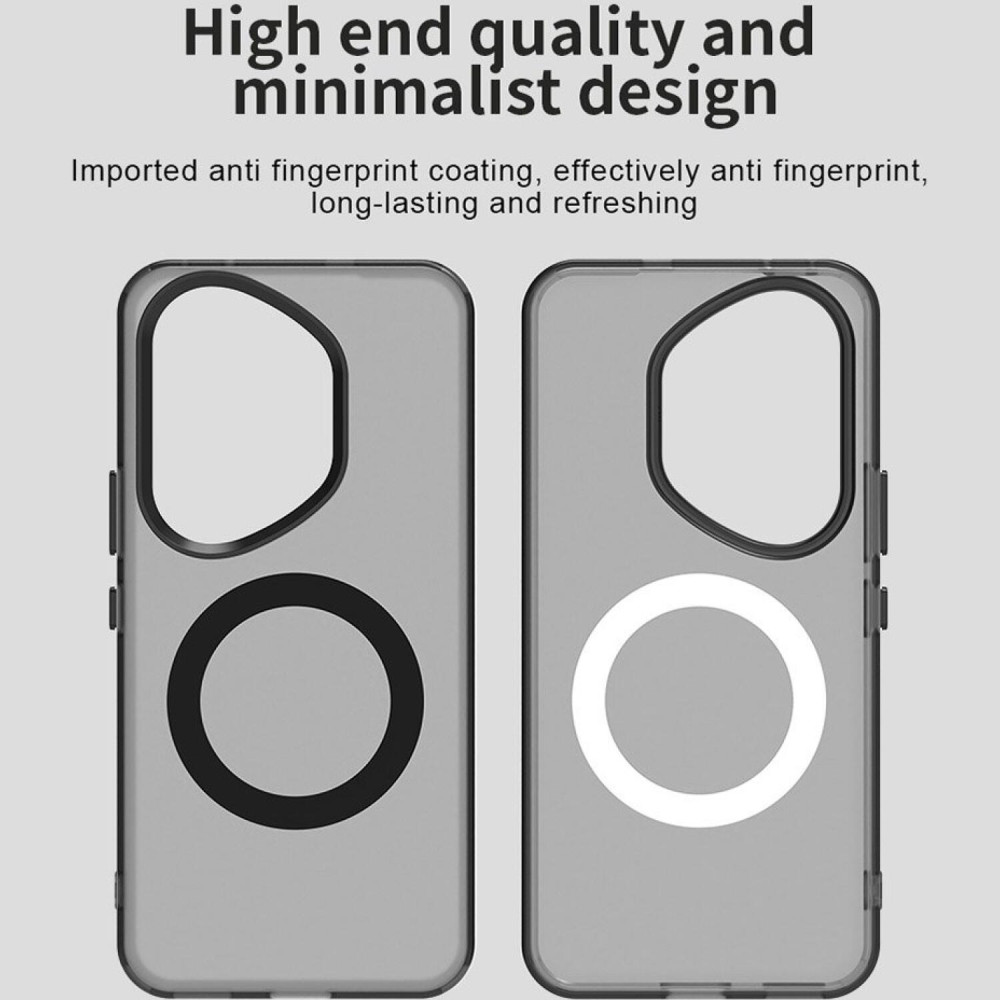 Θήκη Honor 400 Pro Techsuit CandyCase Σκληρή Ημιδιάφανη με MagSafe - Black (5949419310766)