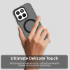 Θήκη Honor X8c Techsuit CandyCase Σκληρή Ημιδιάφανη με MagSafe - Black (5949419310919)