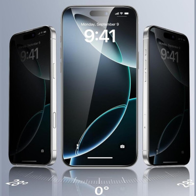 Tempered Glass iPhone 17 Pro Max ESR Classic Privacy Full Face Αντιχαρακτικό Γυαλί Προστασίας Απορρήτου Οθόνης 3 Τεμάχια - Black (4894240281376)