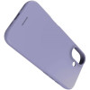 Θήκη iPhone 17 Spacecase Silicone Case Σιλικόνης - Light Purple (5905719131326)