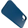 Θήκη iPhone 17 Spacecase Silicone Case Σιλικόνης - Blue (5905719131319)