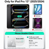 Tempered Glass iPad Pro 13" 2025 / 2024 ESR UltraFit Armorite Αντιχαρακτικό Γυαλί Προστασίας Οθόνης 2 Τεμάχια - Clear (4894240276129)