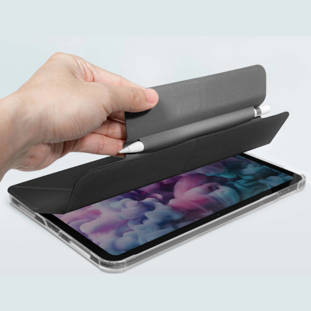 Θήκη iPad Air 13" 2025 / 2024 Laut Huex Folio με Υποδοχή για Apple Pencil - Black (L_IPA24L_HF_BK)