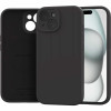 Θήκη iPhone 15 Spacecase Silicone Mag Case Σιλικόνης με MagSafe - Black (5905719137779)