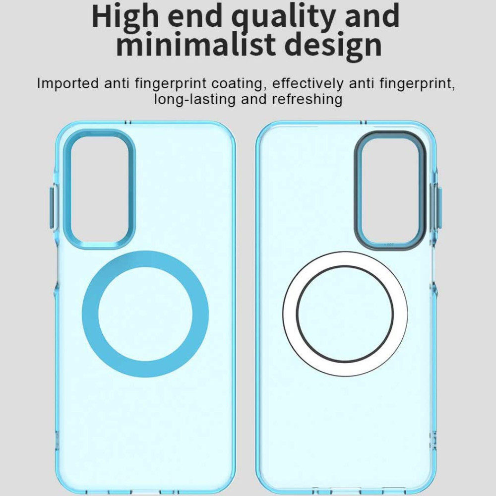 Θήκη Samsung Galaxy A16 Techsuit CandyCase Σκληρή Ημιδιάφανη με MagSafe - Blue (5949419312432)