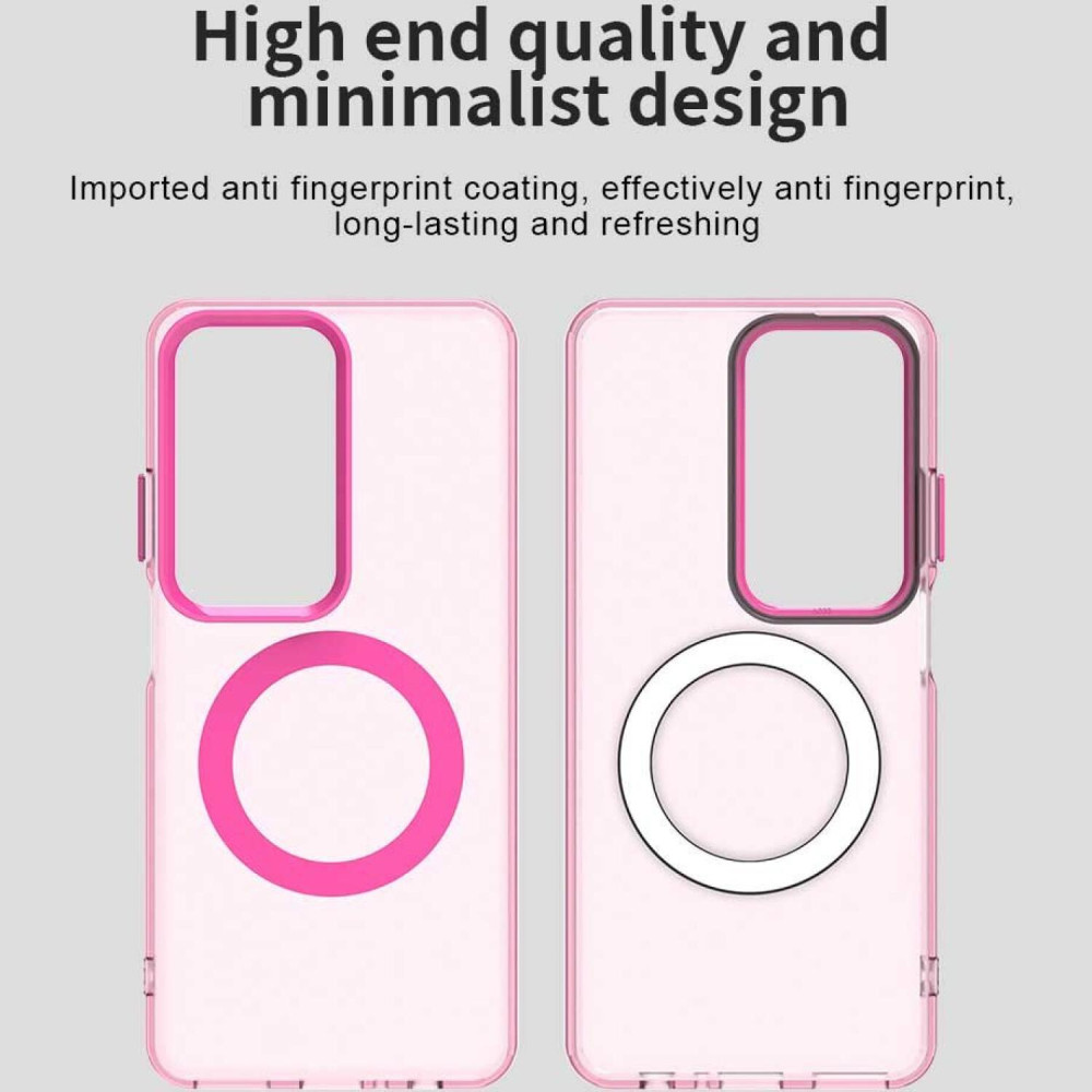 Θήκη Oppo A80 Techsuit CandyCase Σκληρή Ημιδιάφανη με MagSafe - Pink (5949419310346)