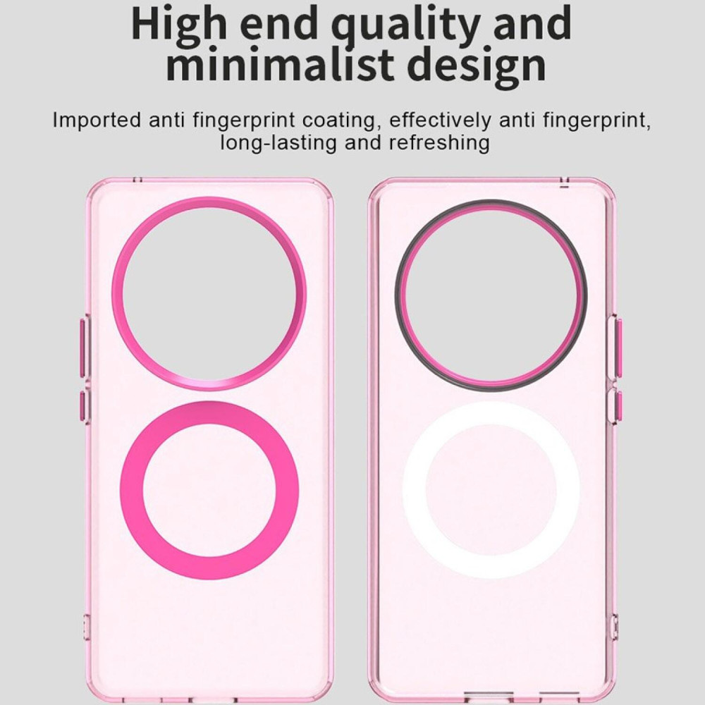 Θήκη Honor Magic6 Lite Techsuit CandyCase Σκληρή Ημιδιάφανη με MagSafe - Pink (5949419311091)