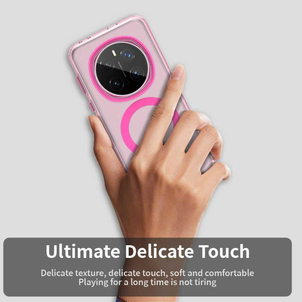 Θήκη Honor Magic7 Pro Techsuit CandyCase Σκληρή Ημιδιάφανη με MagSafe - Pink (5949419311046)