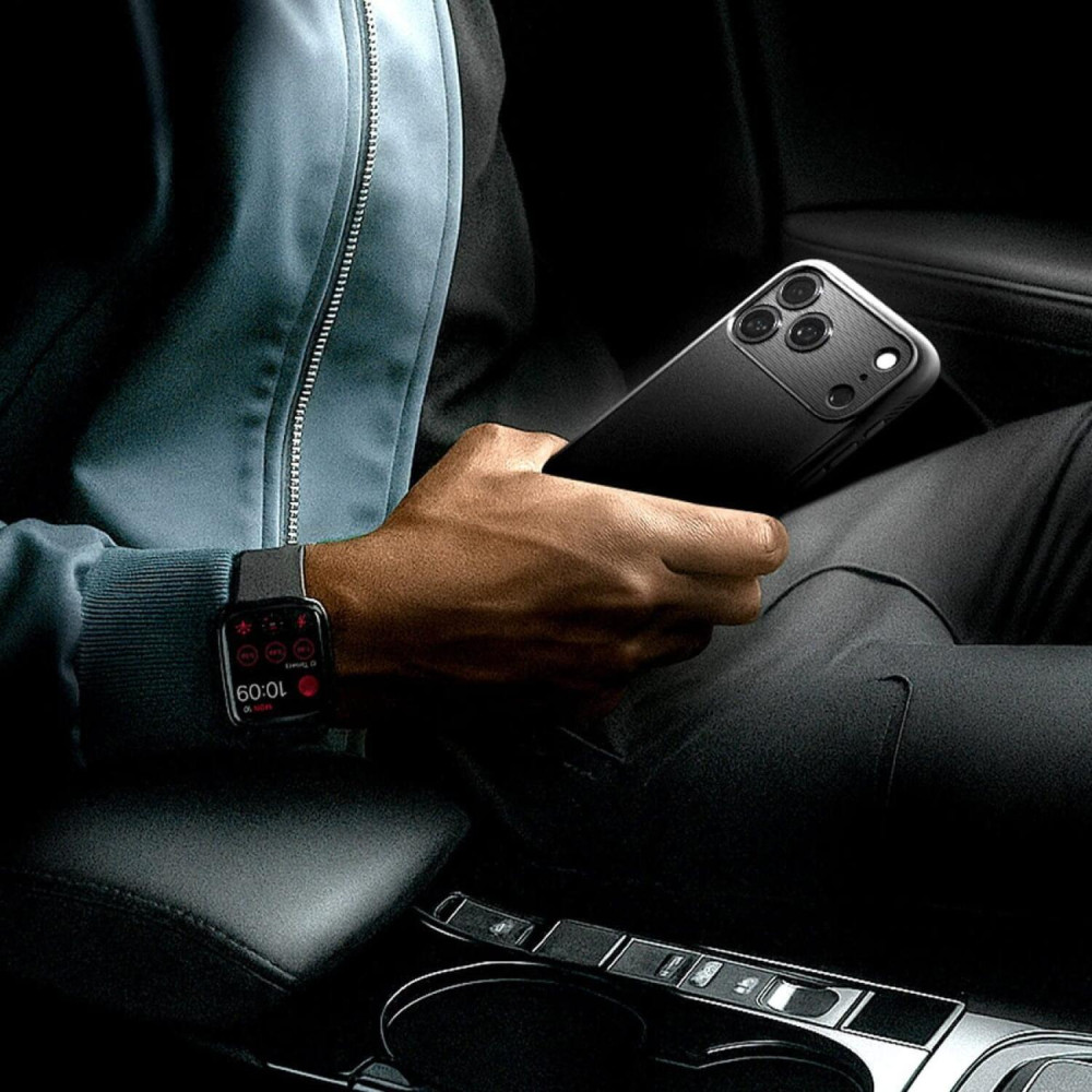 Θήκη iPhone 17 Pro Max Spigen Rugged Armor MagFit Ανθεκτική με MagSafe - Matte Black (ACS10263)