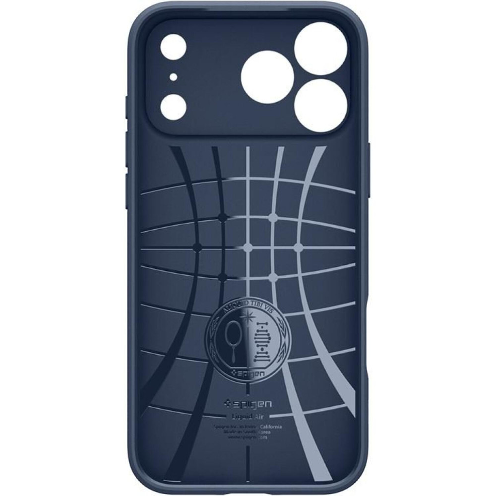 Θήκη iPhone 17 Pro Max Spigen Liquid Air Ανθεκτική Σιλικόνης - Navy Blue (ACS10266)