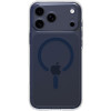 Θήκη iPhone 17 Pro Max Spigen Ultra Hybrid MagFit Ανθεκτική Σκληρή με MagSafe - Clear / Deep Blue (ACS11108)