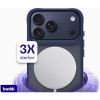 Θήκη iPhone 17 Pro Max Buddi Hybrid Σκληρή Ημιδιάφανη με MagSafe - Matte Blue (8719246492617)
