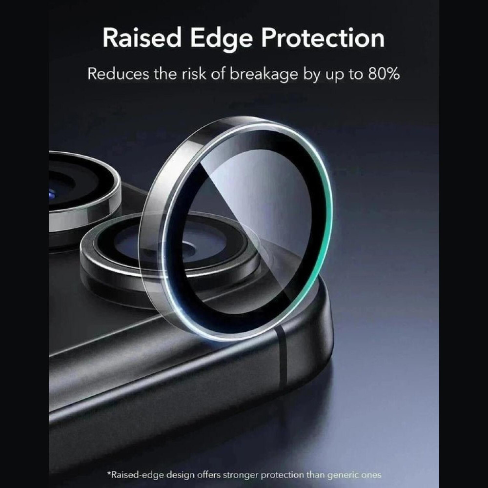 Tempered Glass iPhone 17 Pro / 17 Pro Max / 16 Pro / 16 Pro Max / 15 Pro / 15 Pro Max / 14 Pro / 14 Pro Max ESR Armorite Camera Lens Protectors Αντιχαρακτικό Γυαλί Προστασίας για Φακό Κάμερας - Clear (4894240236321)