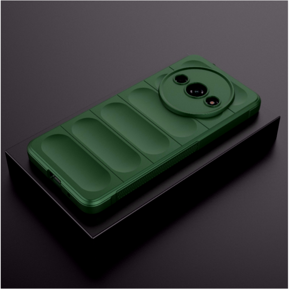 Θήκη Σιλικόνης - Xiaomi Redmi A3 - Techsuit Magic Shield - Green (5949419114036)