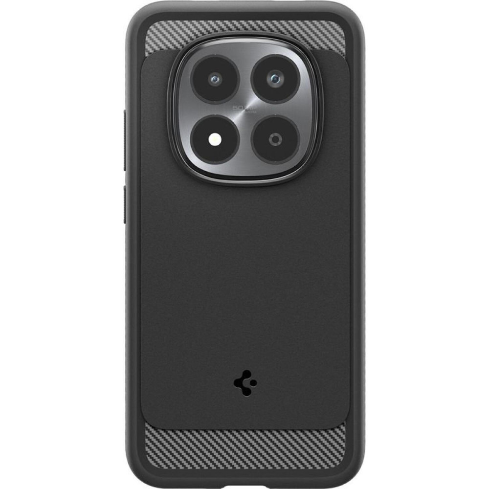 Θήκη Xiaomi Redmi Note 15 Pro 5G Spigen Rugged Armor Ανθεκτική Σιλικόνης - Matte Black (ACS10460)