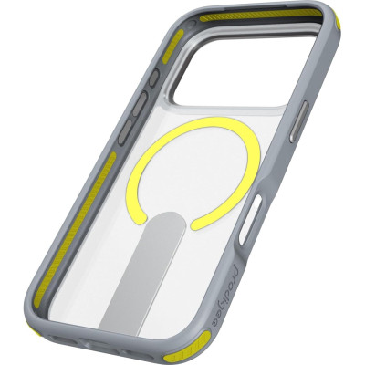 Θήκη iPhone 17 Pro Prodigee Formula K1 Ημιδιάφανη Ανθεκτική με MagSafe & KickStand - Neon (IPH17P-6.3-FRMK-NON)
