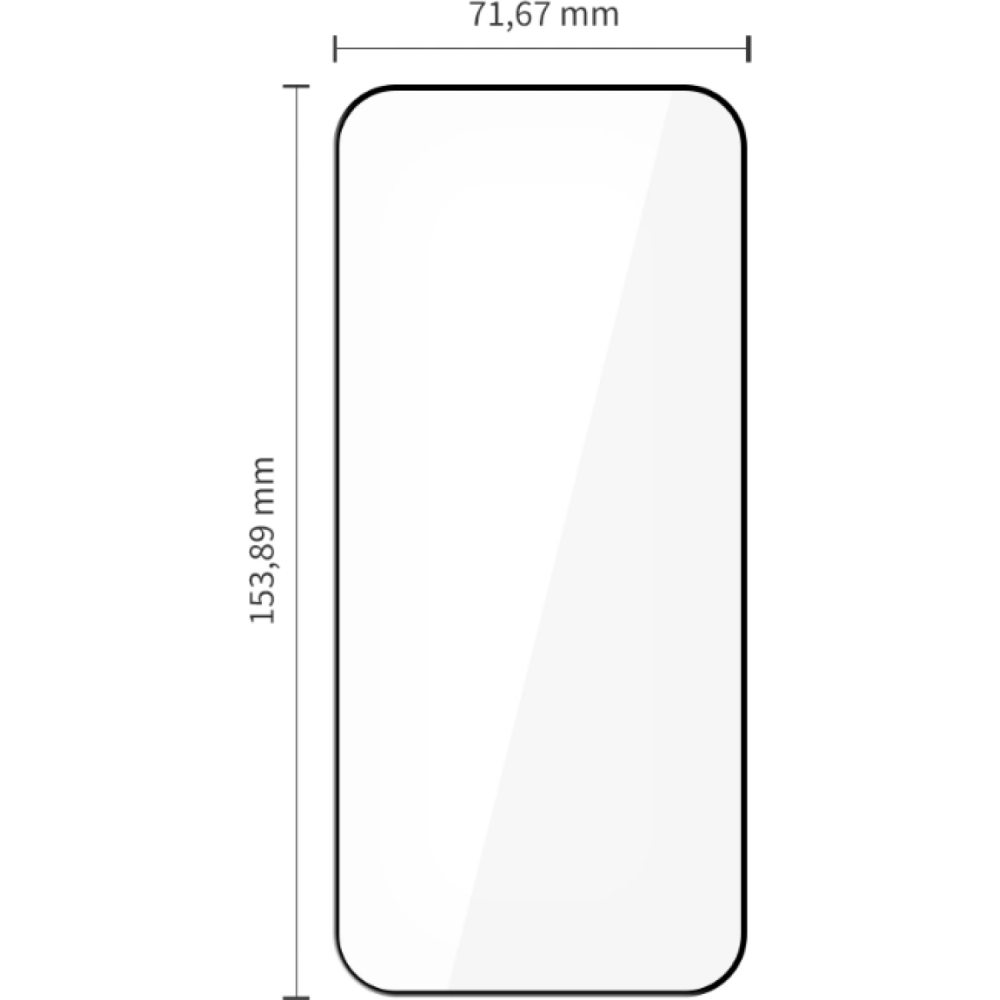 Tempered Glass Xiaomi Poco F8 Pro Tech-Protect Glass Fit+ Full Face Αντιχαρακτικό Γυαλί Προστασίας Οθόνης 2 Τεμάχια - Black (5906302352678)