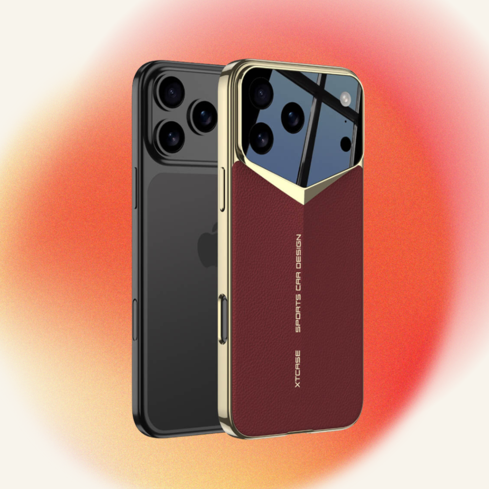 Θήκη iPhone 17 Pro Bodycell Jazz PU Leather Backcover Σκληρή - Red (5206015085154)