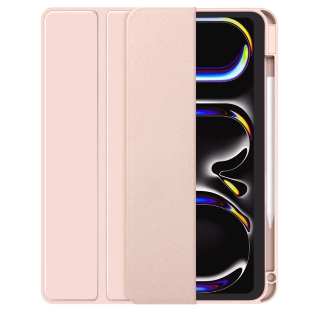 Θήκη iPad Pro 11" 2025 / 2024 Tech-Protect SC Pen Smartcase Flip με Υποδοχή για Apple Pencil - Pink (5906302335855)