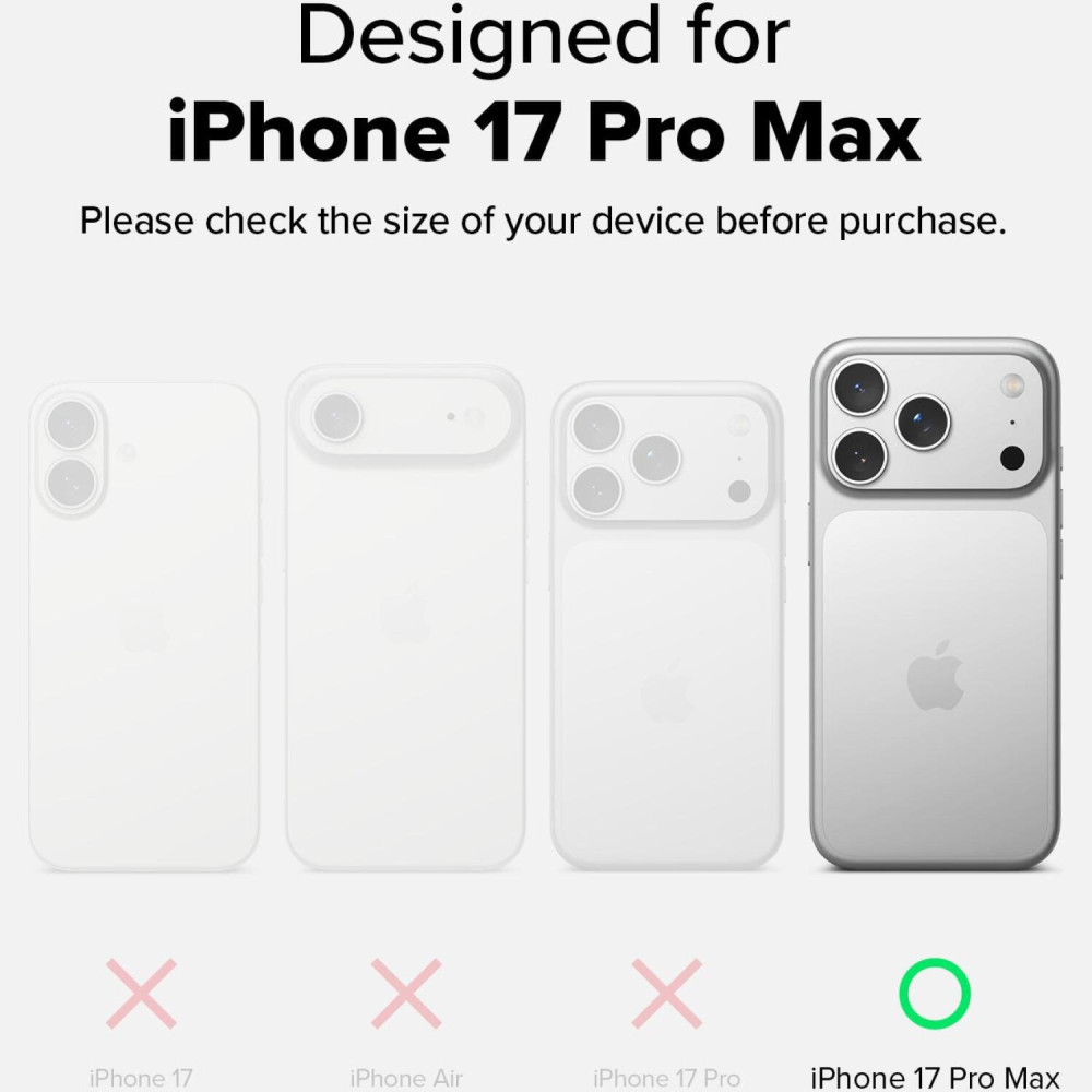 Θήκη iPhone 17 Pro Max Ringke Fusion Magnetic Ανθεκτική με MagSafe - Matte Clear (8800328810075)